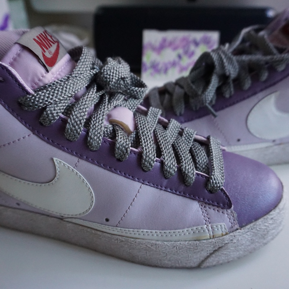 NIKE | NIKE WOMEN'S BLAZER HIGH 'GREY VIOLET'